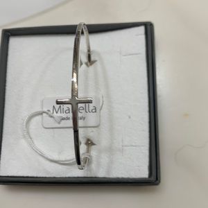 Miabella sterling silver bracelet